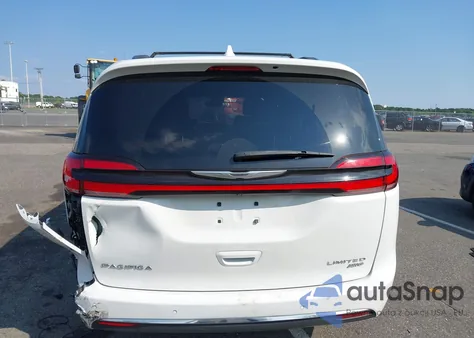 2021 Chrysler Pacifica Limited Awd из США, поврежденный, VIN 2C4RC3GG7MR595072